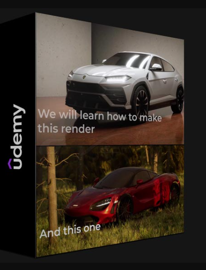 UDEMY UNREAL ENGINE 5 CAR RENDERING FOR BEGINNERS Premium Go Audio